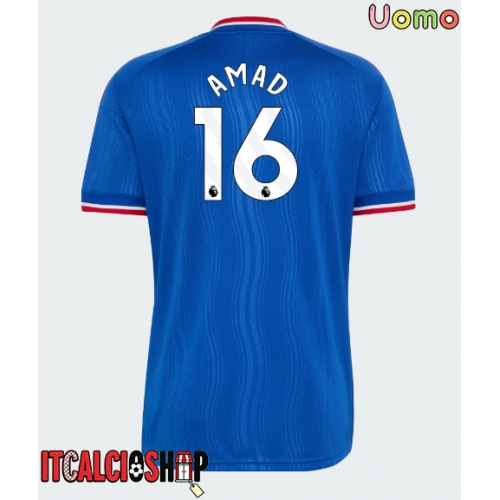 Manchester United Amad Diallo #16 Seconda Maglia 2026-27 Manica Corta
